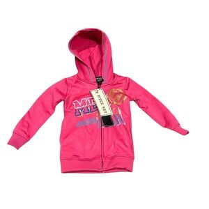 Mecca Hot Pink “Mecca” Hoodie | Size 18 Months | NWT